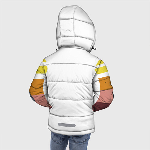 Зимняя куртка для мальчика Back to the Future / 3D-Черный – фото 4