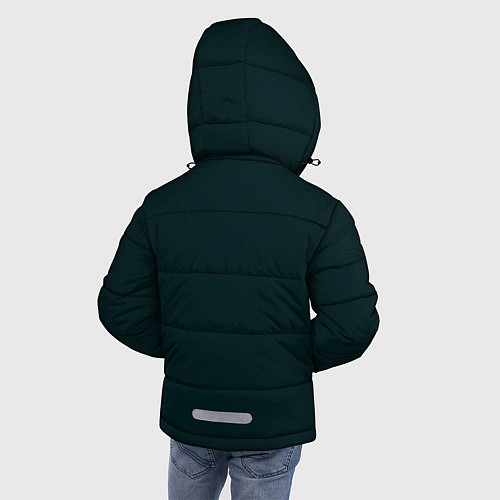 Зимняя куртка для мальчика Университет Бритчестера / 3D-Черный – фото 4