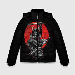 Куртка зимняя для мальчика Samurai, цвет: 3D-черный