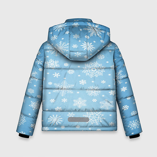 Зимняя куртка для мальчика Santa Love / 3D-Светло-серый – фото 2