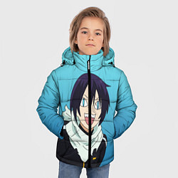 Куртка зимняя для мальчика ЯТОЧКА, цвет: 3D-черный — фото 2