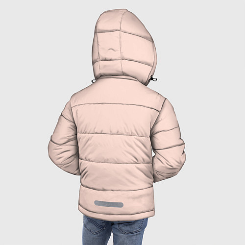 Зимняя куртка для мальчика Pleasure anime face / 3D-Черный – фото 4