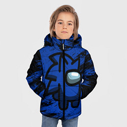 Куртка зимняя для мальчика AMONG US - СОНИК, цвет: 3D-черный — фото 2