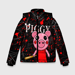 Куртка зимняя для мальчика ROBLOX PIGGY, цвет: 3D-красный
