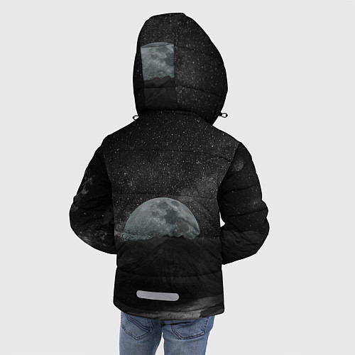 Зимняя куртка для мальчика Луна / 3D-Красный – фото 4