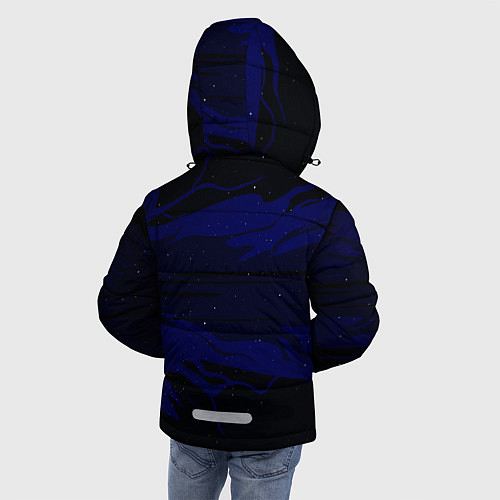 Зимняя куртка для мальчика Among Us x Resident Evil / 3D-Черный – фото 4