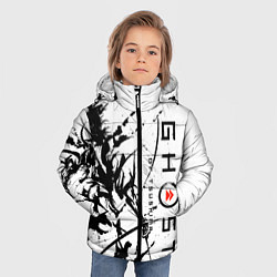 Куртка зимняя для мальчика Ghost of Tsushima, цвет: 3D-светло-серый — фото 2