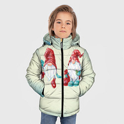 Куртка зимняя для мальчика С Праздником!!, цвет: 3D-черный — фото 2