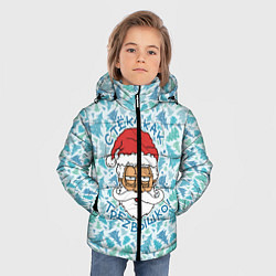 Куртка зимняя для мальчика СтЁкЛ кАк ТрЕзВыШкО, цвет: 3D-светло-серый — фото 2
