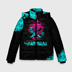 Куртка зимняя для мальчика 2077, цвет: 3D-черный