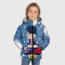 Куртка зимняя для мальчика Brawl Stars Edgar, цвет: 3D-черный — фото 2