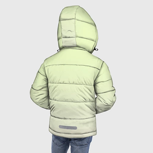 Зимняя куртка для мальчика Арт сова яркая / 3D-Черный – фото 4