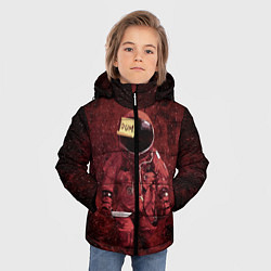 Куртка зимняя для мальчика Among Us, цвет: 3D-черный — фото 2