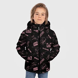 Куртка зимняя для мальчика BLACKPINK, цвет: 3D-светло-серый — фото 2