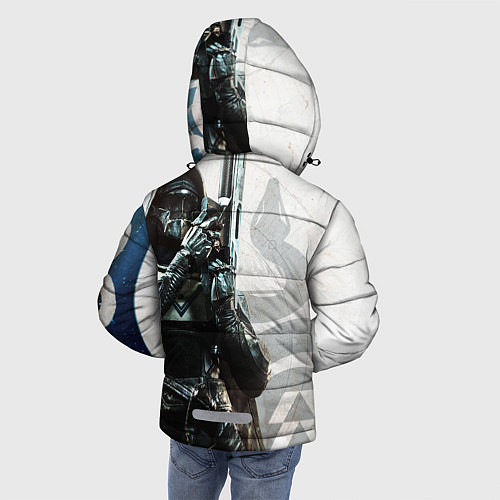 Зимняя куртка для мальчика DESTINY, HUNTER / 3D-Черный – фото 4