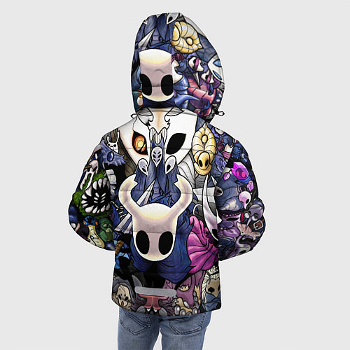 Зимняя куртка для мальчика HOLLOW KNIGHT / 3D-Черный – фото 4