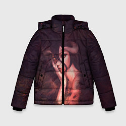 Куртка зимняя для мальчика Альбедо, цвет: 3D-красный