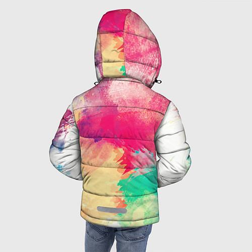 Зимняя куртка для мальчика Love / 3D-Черный – фото 4