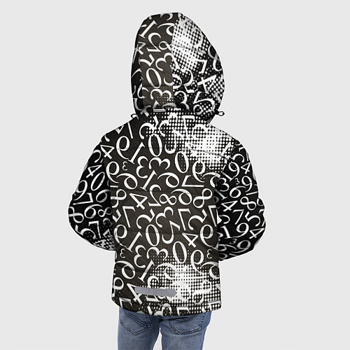 Зимняя куртка для мальчика Обещанный Неверленд / 3D-Черный – фото 4