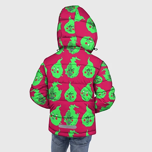 Зимняя куртка для мальчика Моб Психо 100 / 3D-Черный – фото 4