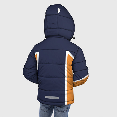 Зимняя куртка для мальчика Волейбол!! ФОРМА ХИНАТЫ / 3D-Черный – фото 4