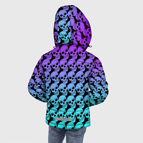 Зимняя куртка для мальчика Phonk-это моя жизнь / 3D-Черный – фото 4