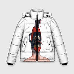 Зимняя куртка для мальчика Человек Бензопила
