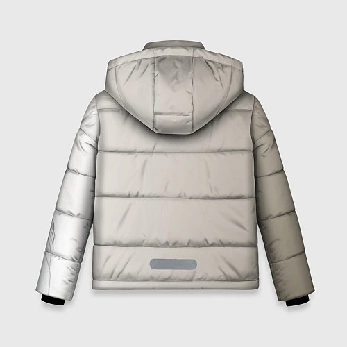 Зимняя куртка для мальчика Доктор Стоун / 3D-Светло-серый – фото 2