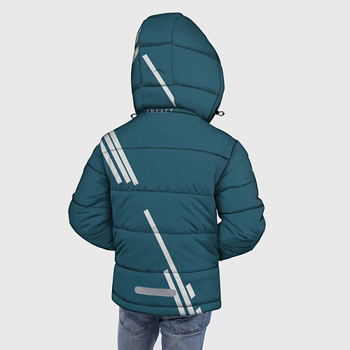 Зимняя куртка для мальчика Кэйа - Genshin Impact / 3D-Черный – фото 4