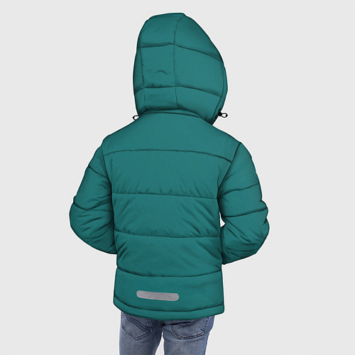 Зимняя куртка для мальчика Морской волк / 3D-Черный – фото 4