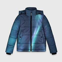 Куртка зимняя для мальчика Северное Сияние, цвет: 3D-черный