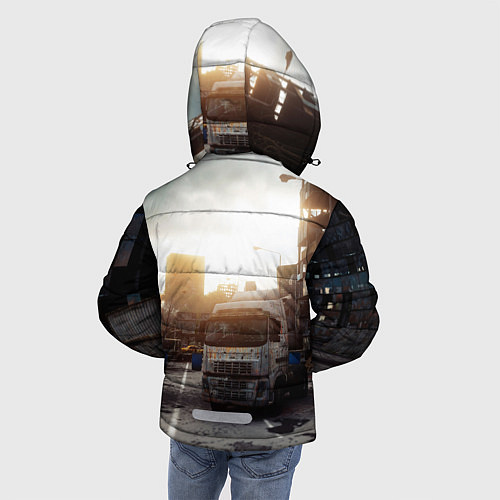 Зимняя куртка для мальчика Metro Exodus / 3D-Черный – фото 4