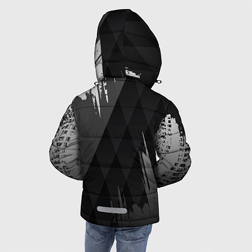 Зимняя куртка для мальчика Volvo / 3D-Черный – фото 4
