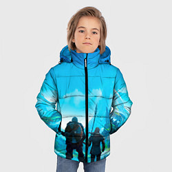 Куртка зимняя для мальчика Вальгала, цвет: 3D-красный — фото 2