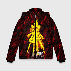 Куртка зимняя для мальчика Little Nightmares 2, цвет: 3D-красный