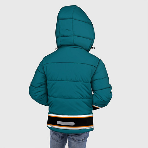 Зимняя куртка для мальчика Сан-Хосе Шаркс Форма1 / 3D-Черный – фото 4