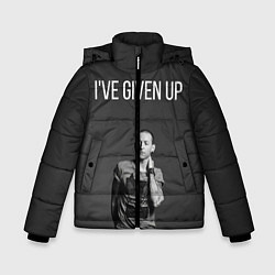 Куртка зимняя для мальчика Given Up, цвет: 3D-светло-серый