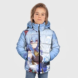 Куртка зимняя для мальчика GENSHIN IMPACT, ГАНЬ ЮЙ, цвет: 3D-черный — фото 2