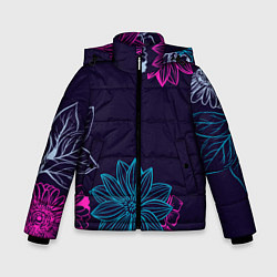Зимняя куртка для мальчика Красочные Цветы
