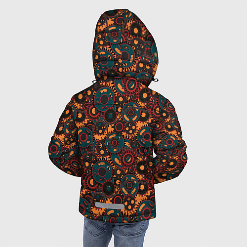 Зимняя куртка для мальчика Valheim / 3D-Черный – фото 4