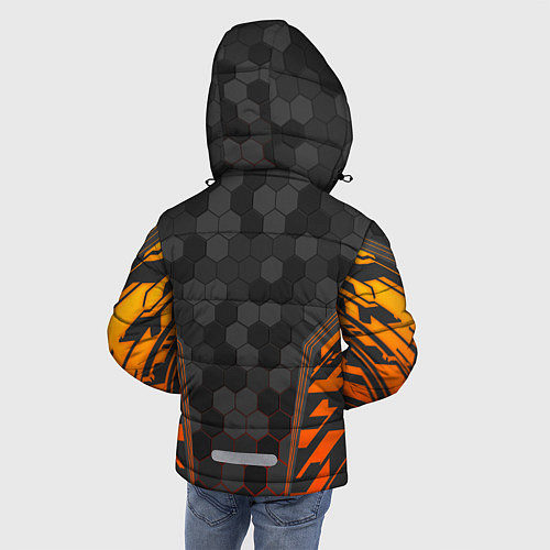 Зимняя куртка для мальчика CYBERPUNK 2077 SAMURAI КИБЕР / 3D-Черный – фото 4