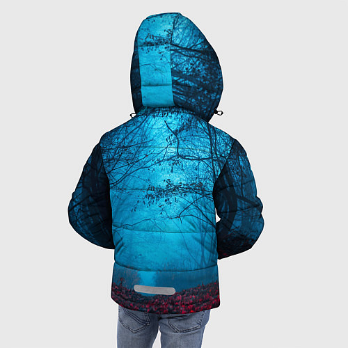 Зимняя куртка для мальчика Little Nightmares 2 / 3D-Черный – фото 4