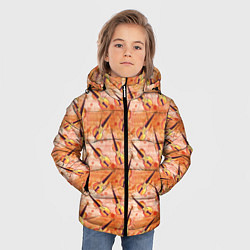Куртка зимняя для мальчика Скрипач, цвет: 3D-черный — фото 2