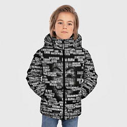 Куртка зимняя для мальчика Эвфемизмы анонимуса, цвет: 3D-красный — фото 2