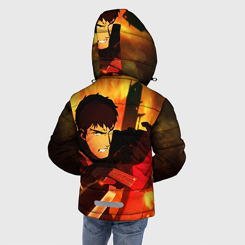 Зимняя куртка для мальчика DOTA: Кровь дракона / 3D-Черный – фото 4