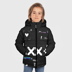 Куртка зимняя для мальчика Desert Eagle: Printstream Graphite, цвет: 3D-черный — фото 2