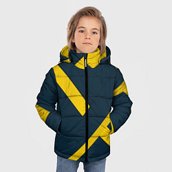 Куртка зимняя для мальчика ПЕРЕКРЕСТОК, цвет: 3D-черный — фото 2