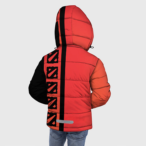 Зимняя куртка для мальчика Dota 2 / 3D-Черный – фото 4