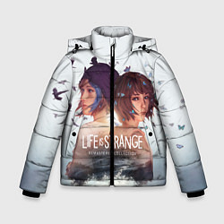 Куртка зимняя для мальчика Life is strange Remaster, цвет: 3D-светло-серый