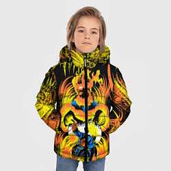 Куртка зимняя для мальчика МОЯ ГЕРОЙСКАЯ АКАДЕМИЯ, цвет: 3D-светло-серый — фото 2